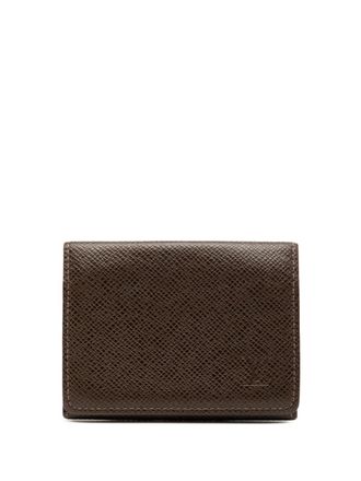 Louis Vuitton 2005 Taiga Business card holder - Brown