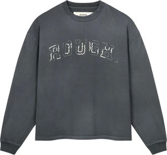 Rough. Felpa con stampa - Grigio