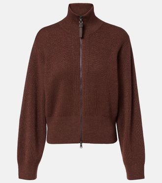 Brunello Cucinelli Monili cashmere-blend sweater