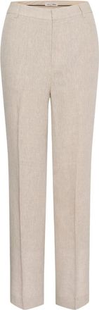 Inwear Pantalones Rectos - Trousers - Mujer - Beige - M