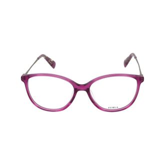 Furla Glasses, female, Purple, Size: 52 MM Vfu201 Eyeglasses