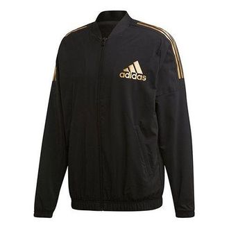 adidas Casual Training Sports Jacket Black DX7717