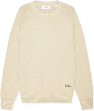 Les Deux Heren, Truien, Beige, Maat: L