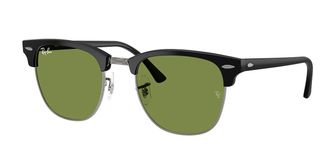 Ray-Ban RB3016F Clubmaster Asian Fit 601S4E Mens Sunglasses Black Size 55