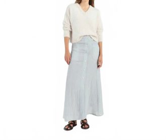 Masscob Castine Skirt In Infinite Blue