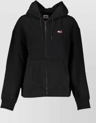 Tommy Hilfiger cotton relaxed-fit zip-up hoodie