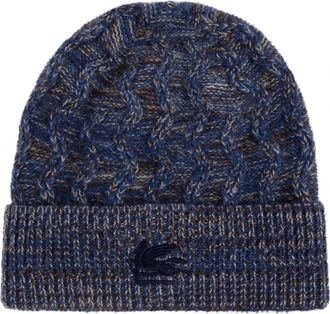 Etro Beanies - Heren - Hoeden - Blauw - ONE Size - Accessoires