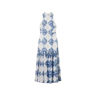Twinset 261Tp 213B 13405 Midi Jurk - Dames - Casual kleedjes - Veelkleurig - M - Kleedjes
