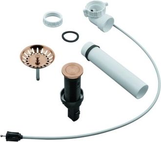 GROHE Desag&uuml;e Grohe Pop-up, Exc&eacute;ntrico De Empuje Redondo Con Cable