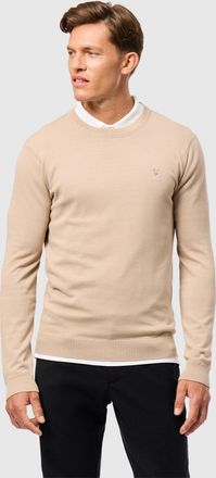 Psycho Bunny Mens Belmore Extra Fine Cotton Sweater 074 STONE / XXXL