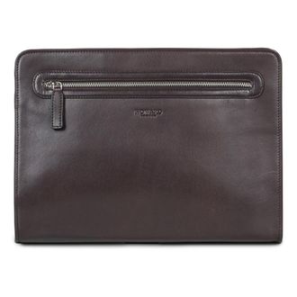 Howard London Tassen, Heren, Bruin, ONE Size, Leer, Laptoptas Kieran