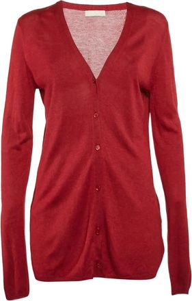 Max Mara Cardigan in maglia - Rosso