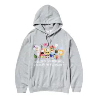 Uniqlo x Cactus Plant Flea Market Spongebob Squarepants Hoodie Grey 476551-03