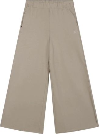 10 Days Wide-Leg Jogger Broek - Dames - Sweatpants - Grijs - XS - Katoen - Broeken