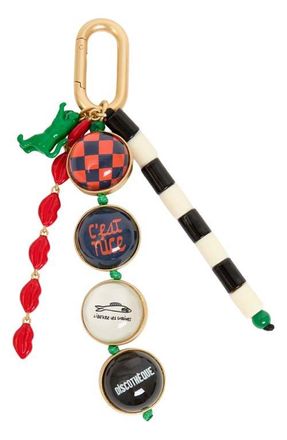 Clare Vivier Icon Key Fob in Multi at Nordstrom