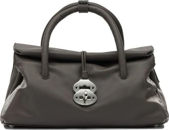 Zanellato Dotta Saeta S - Dames - Handtassen - Bruin - ONE Size - Leer - Tassen
