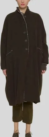 H+ Hannoh Wessel Womens Milena Wool Blend Coat In Black