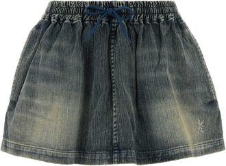 Balenciaga Denim Mini Skirt