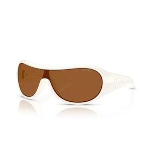 Miu Miu MU B14Su 17K20V Sunglasses - female - Miu Miu - Sunglasses - White - ONE SIZE - Accessories