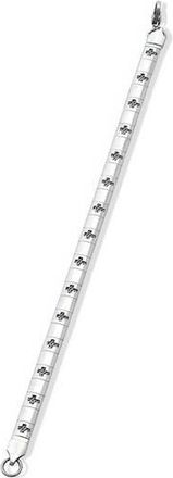 Savvy Cie Jewels Omega Cross Bracelet in Silver at Nordstrom Rack