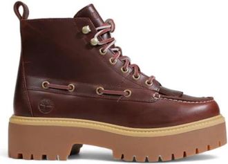 Timberland Mid Lace Boot - Dames - Veterlaarzen - Bruin - 37 1/2 EU - Schoenen