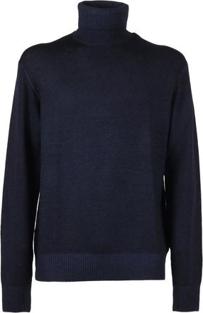 Brando roll-neck sweater - Blue