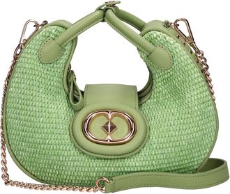 La Carrie Romantische Tas - Dames - Handtassen - Groen - ONE Size - Leer - Tassen