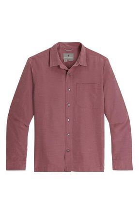 Royal Robbins Desert Pucker Shirt in Wild Rhubarb at Nordstrom, Size Xx-Large