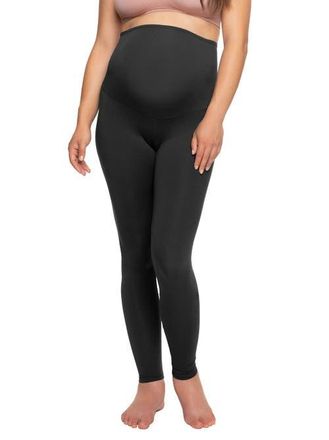 Felina Velvety Soft Maternity Legging in Black at Nordstrom, Size X-Small