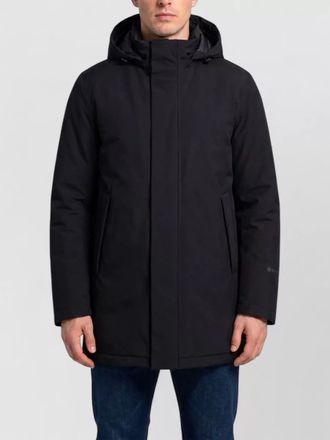 Herno gore-tex down hooded short parka