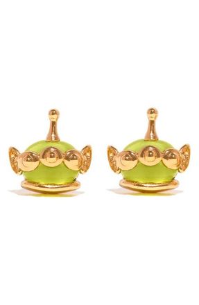 Girls Crew Pixar Toy Story Alien Stud Earrings in Gold at Nordstrom