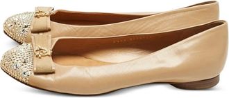 Gina Ballerine con cristalli - Toni neutri