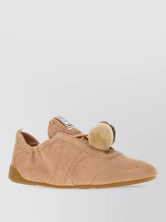 Chlo&eacute; leather sneakers