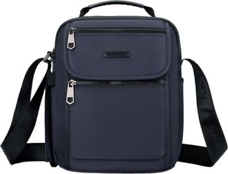 Generic Compatible For Mens Waterproof Single oulder Crossbody Bag(Dark blue)