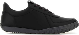 Givenchy Black Leather Glide Sneakers
