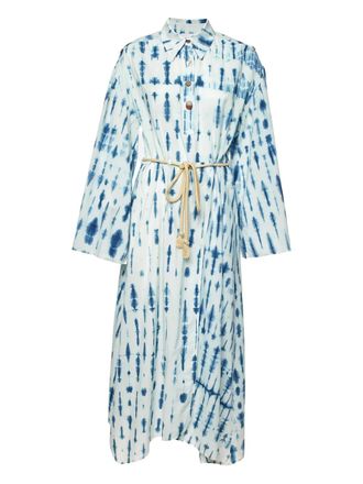 Nanushka tie-dye dress - Blue