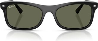 Ray-Ban Sunglasses Rb2226 901/58 Black/Green Unisex Polarized