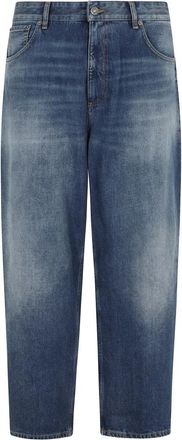 Dondup Jeans Anthony - Heren - Loose Fit Jeans - Blauw - W33 - Denim - Jeans