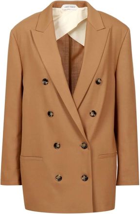 Alberta Ferretti Dames, Jassen, Bruin, Maat: 2XS Poliester