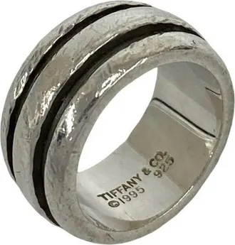 Tiffany & Co. Silver Silver 925 Band Ring (Pre-Owned)