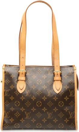 Louis Vuitton Pre-owned Tote Bags, female, Brown, Size: ONE SIZE Pre-owned Printed Coated Canvas Tote