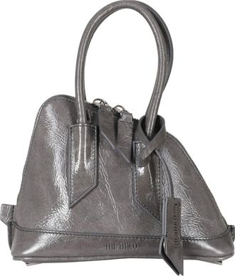 The Attico Sant Ambroeus Mini Bag - Dames - Tassen - Grijs - Maat: ONE Size Zijde