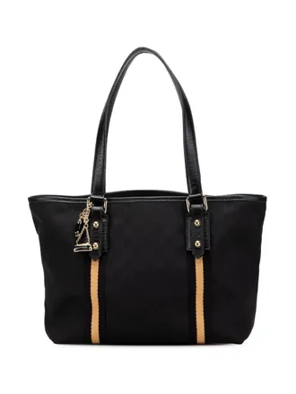 Gucci Borsa tote Jolicoeur in tela GG 2000-2015 - Nero