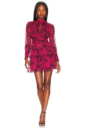 Amanda Uprichard Samira Dress In Femme