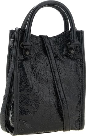 Balenciaga Womens Black Lamb Leather Accessories