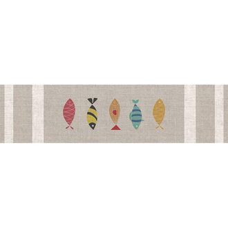 Alfombras Vin&iacute;licas Hidr&aacute;ulicas Alfombra vin&iacute;lica peces 250x64cm