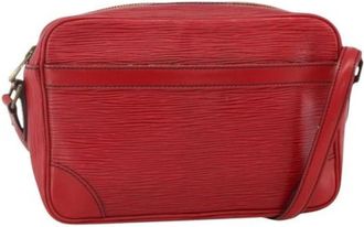 Louis Vuitton Pre-owned Vintage Cross Body Bag - Dames - Vintage Schoudertas - Rood - ONE Size - Leer - Vintage