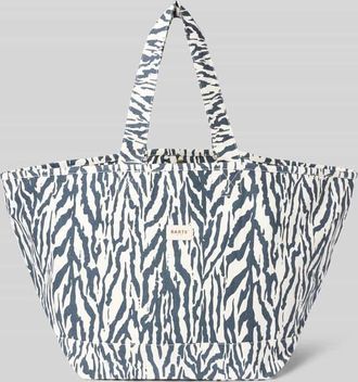 Barts Shopper im Allover-Look Modell JUNO in Petrol, Gr&ouml;&szlig;e 1