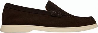 BOSS Sienne Suede Slip On Loafers