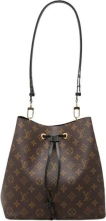 Louis Vuitton Pre-owned Neonoe - Dames - Vintage Tas - Bruin - ONE Size - Leer - Vintage